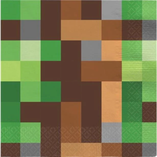 Guardanapos Minecraft