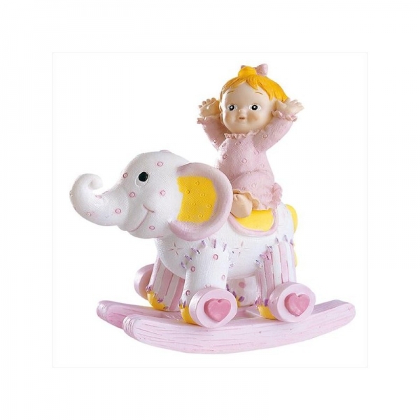 Figura Menina com Elefante