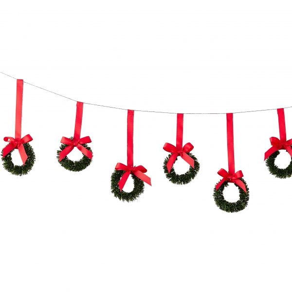 Grinalda Mini Coroas Natal