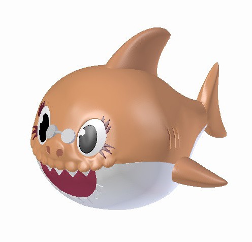 Figura Grandma Shark - Baby Shark