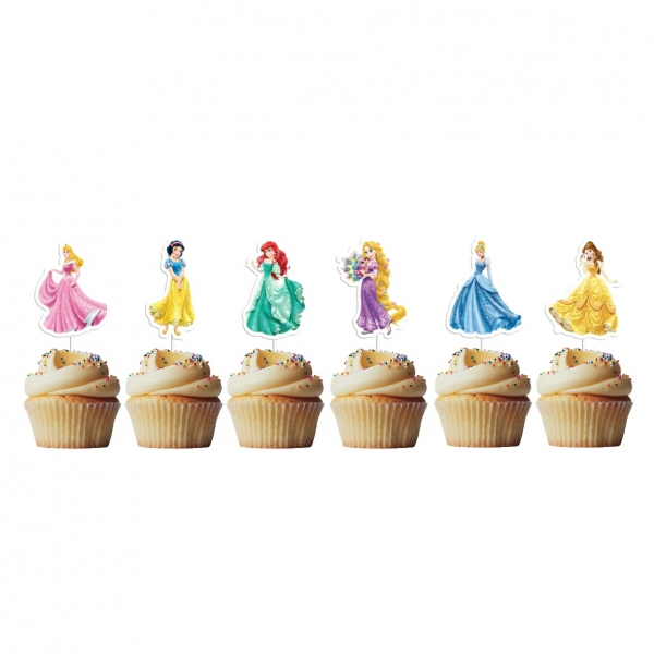 6 Mini Picks Princesas Disney