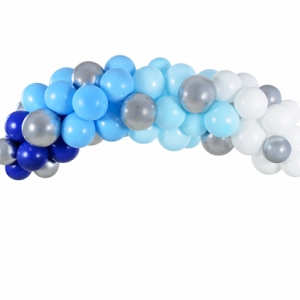 Kit Grinalda de Balões Azul