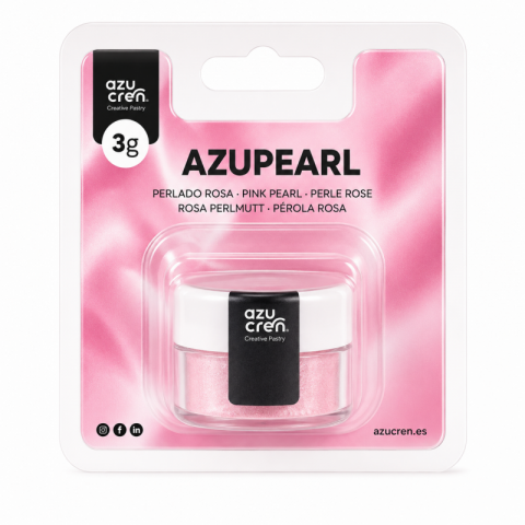 Corante em Pó Azupearl Rosa Pérola