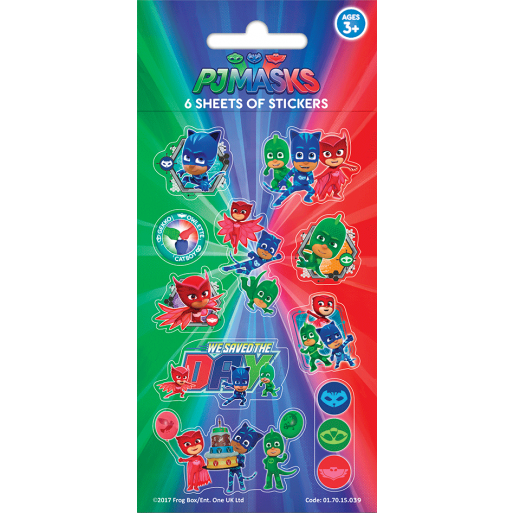 Autocolantes PJ Masks