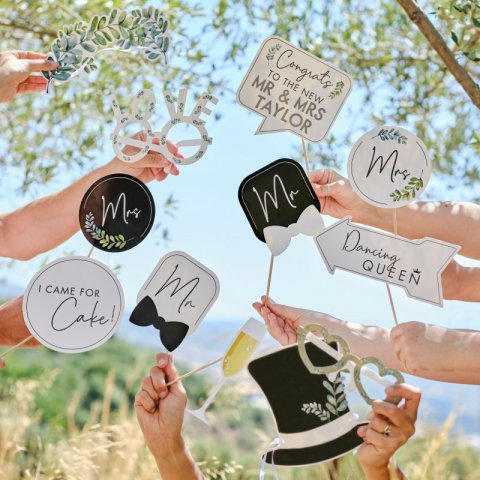 Adereços para Fotografias Casamento