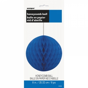 Bola de Papel 20cm Azul Real