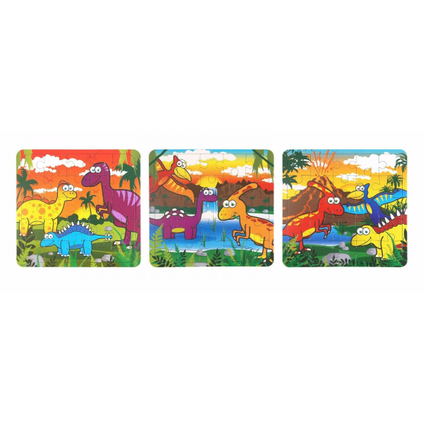 Brinde Mini Puzzle Dinossauros