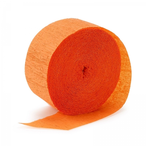 Fita Crepe 24m Laranja