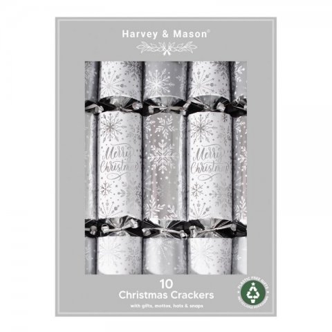 10 Crackers Flocos Prata