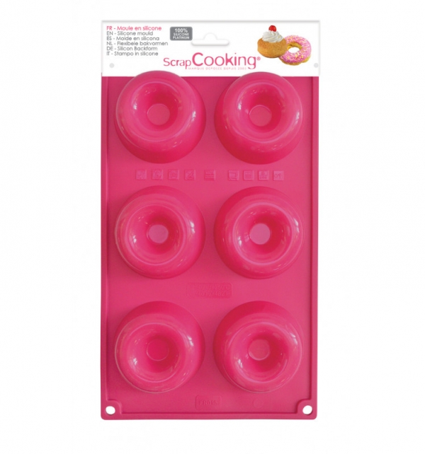 Molde Silicone Donuts