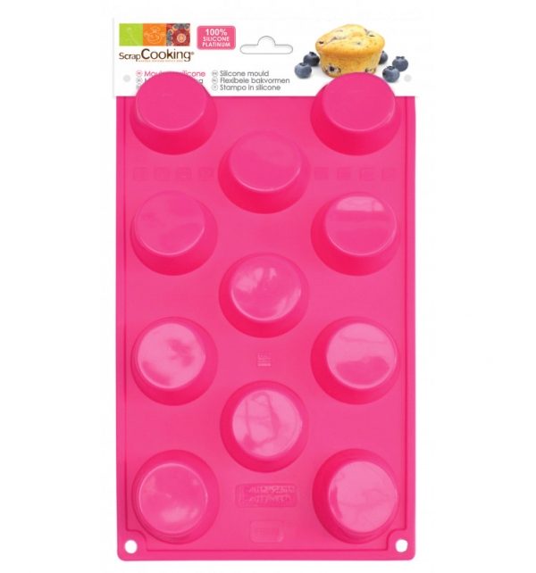 Molde Silicone Mini Muffins