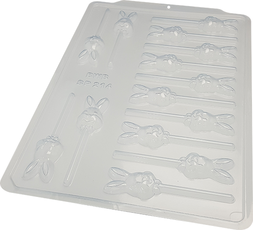 Forma Simples - Pirulito Coelho Gravatinha