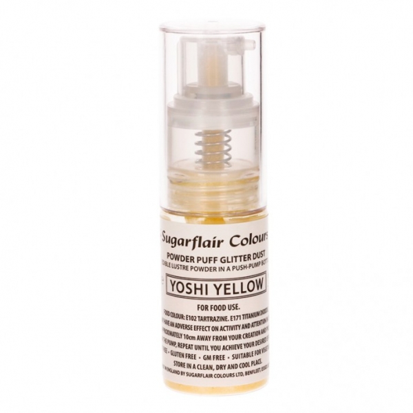 Spray de Glitter Amarelo Spray de Glitter Amarelo