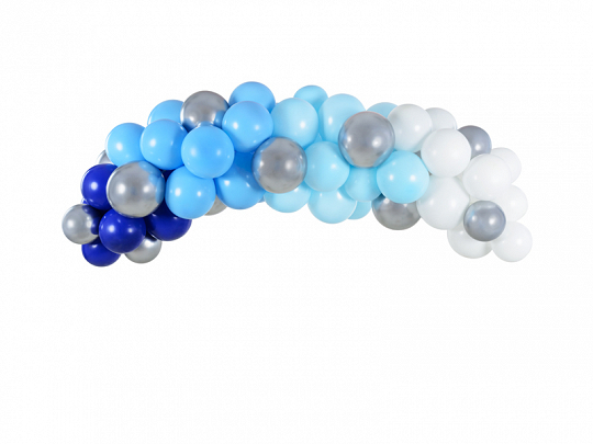 Kit Grinalda de Balões Azul