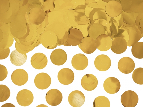 Confetti Círculos Dourado