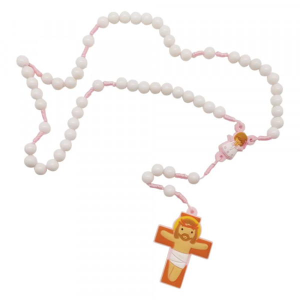 Terço Anjo da Guarda Rosa