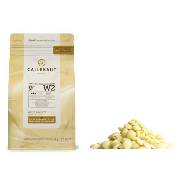 Chocolate Branco Callebaut - 1Kg
